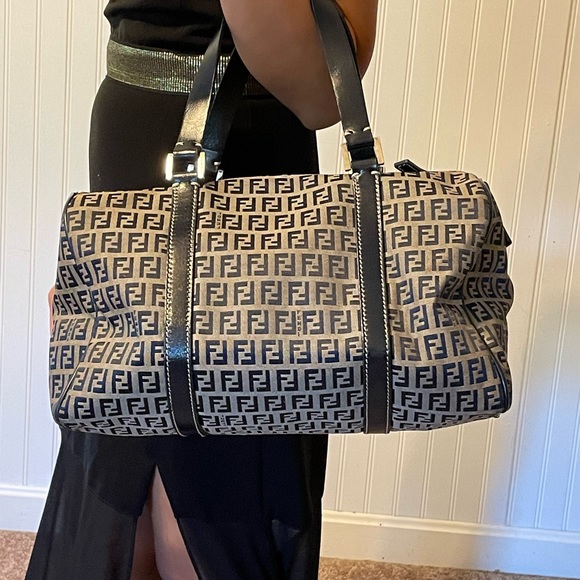 FENDI
Zucchino Boston In Navy - Picture 10 of 12